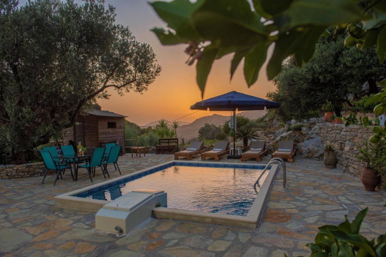 Cretan Nature Villa Alexandra Zaros Bagian luar foto